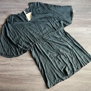 Gingersnap Black Romper